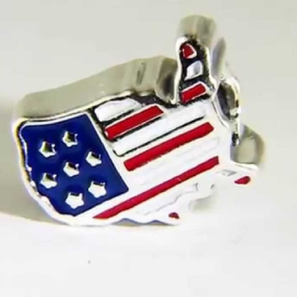 Pandora USA National Charm
Retired Sterling Silver - 791272ENMX